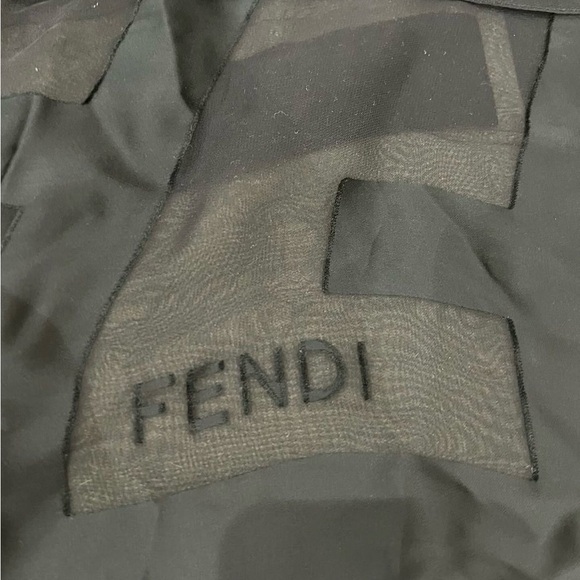 AUTHENTIC Black Fendi scarf - Picture 5 of 7